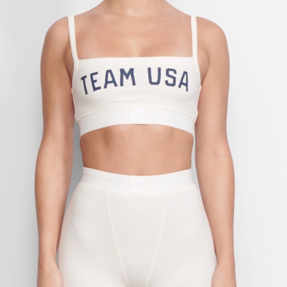 SKIMS team USA sports bra